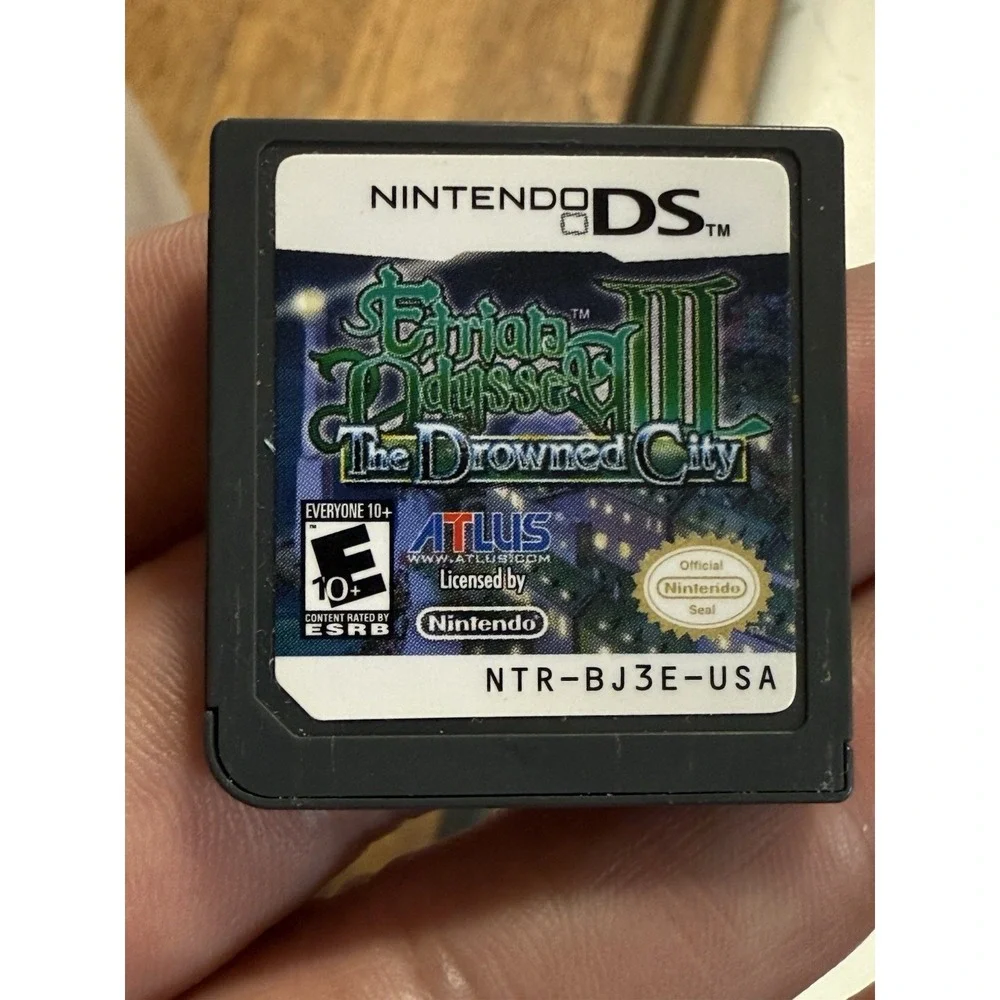 Etrian Odyssey III The Drowned City for Nintendo DS‎